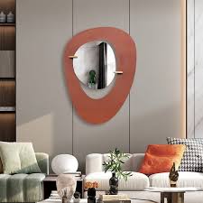 Asymmetrical Wall Mirror Decor