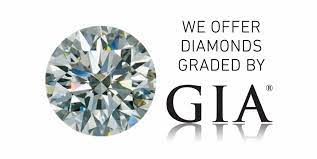 gia certified diamond enement rings