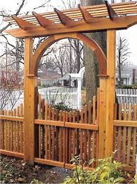 Garden Gate Design Pergola Cedar Garden