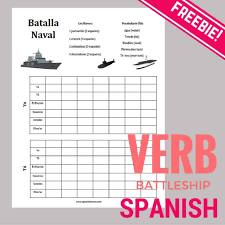 Battleship Verbs In Spanish