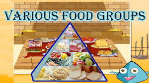 Food Pyramid The 5 Different Food Groups Learn The Healthy Unhealthy Foods Video For Kids
