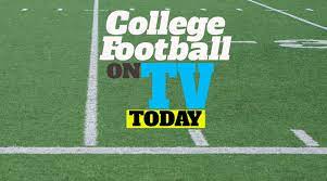 college football games on tv today