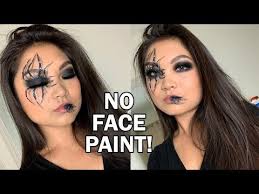 3d spider halloween makeup tutorial