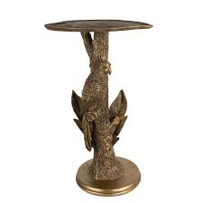 Clayre Eef Side Table Parrot 39x32x60
