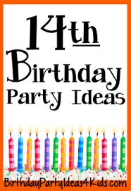 14th birthday party ideas games themes