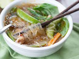 Hot Sour Glass Noodle Soup