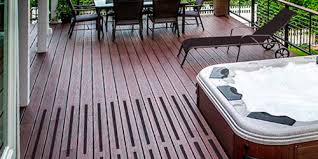 trex or composite wood deck non slip