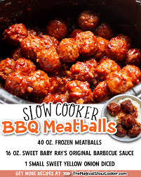slow cooker barbecue meat the