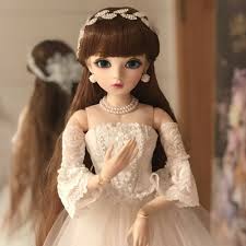 dels about bjd doll 1 3 ball jointed dolls eyes face wig clothes dress makeup full set
