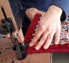 expert rug binding edging over