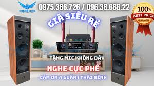 Bộ dàn karaoke giá rẻ, loa cây W900 cực đẹp cực hay gửi A Luân/ Thái Bình -  YouTube