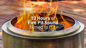 #634 you've never seen a fire pit like this before! 10 Hours Of Fire Pit Crackling On A Solostove Bonfire Youtube