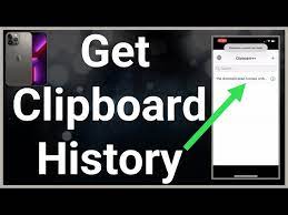how to get clipboard history on iphone