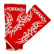Yokkao Tribal Muay Thai Ankle Guards Red