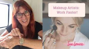 makeup artists how to work faster