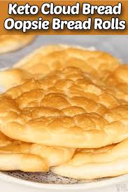 keto cloud bread recipe 4 ings