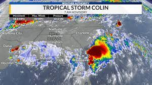 Tropical Update – Tropical Storm Colin ...