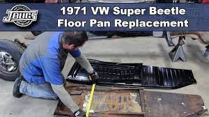 1956 70 vw beetle floor pans left