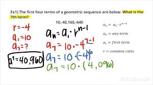Geometric Sequence Of Rational Numbers
