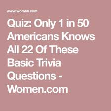 Ask questions and get answers from people sharing their experience with anxiety and stress. Quiz Only 1 In 50 Americans Knows All 22 Of These Basic Trivia Questions Trivia Questions Quiz Trivia