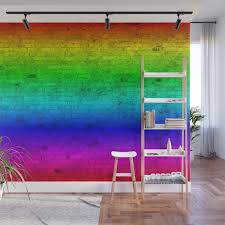 bright neon rainbow color wheel