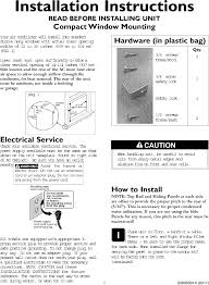 Review safe servicing practices in. Frigidaire Faa055m7a1 User Manual Air Conditioner Manuals And Guides L0303118