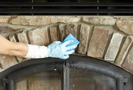 how to clean a fireplace