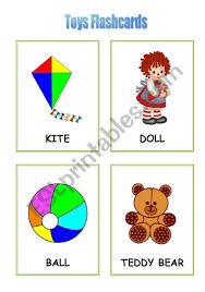 toys flashcards esl worksheet by liz beth