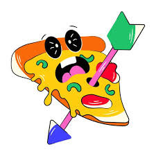 100 000 pizza cartoon vector images