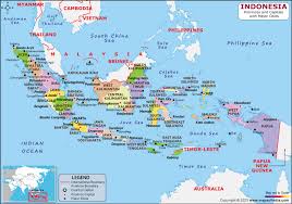 indonesia map hd political map of