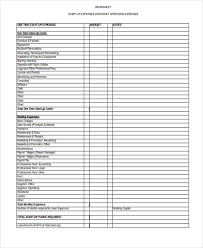 12 Operating Budget Templates Word Pdf Excel Free