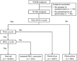 Study Flow Chart Fev 1 Forced Expiratory Volume In 1