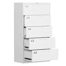 stani 5 drawer file cabinet with lock