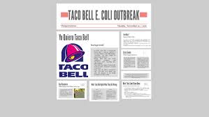 Taco Bell E Coli Outbreak By Margaret Jones On Prezi