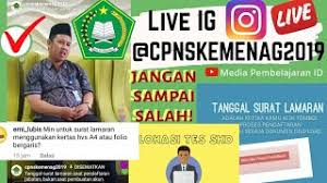 Siap siap banjir iklan di instagram stories : Live Ig Cpns Kemenag Ri 2019 Kementerian Agama Youtube