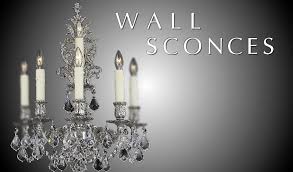 Wall Sconces American Brass Crystal