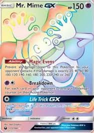 Mr Mime Gx Magic Evens Version 3 Cardmarket