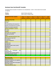 40 Cost Benefit Analysis Templates Examples Template Lab