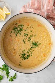 crushed lentil soup lebanese recipe