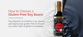 Do soy sauce contain gluten?