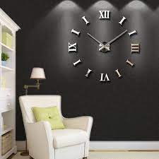3d Diy Large Decorative Wall Clock