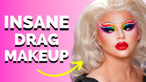insane drag queen makeup