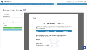 sss contributions sweldomo automated