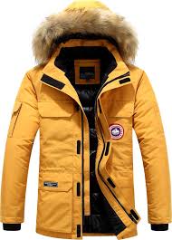 Moxi Mens Winter Coats Fur Hooded