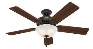 hunter pro s best five minute 52 ceiling fan with light new bronze dark cherry um oak blades