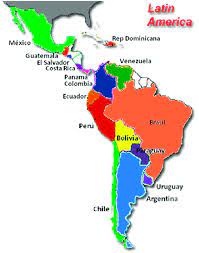 Latin america is a region constituted by south and central american countries. Map Showing Countries In Latin America Download Scientific Diagram