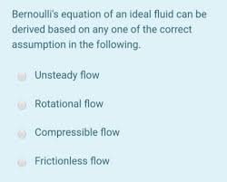 Equation Of An Ideal Fluid