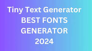tiny text generator just copy paste