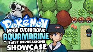 Pokemon Mega Evolution Aquamarine - Pokemon Rom Hack First  Impressions/Showcase - YouTube
