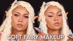 soft fairy makeup tutorial halloween
